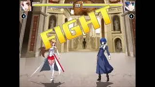 【MUGEN】Asuna vs Ciel(Resentone)