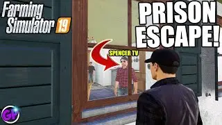 SPENCER TV FS19 ARRESTED ESCAPE PRISON FARMING SIMULATOR 19 MULTIPLAYER TOURNAMENT JAIL