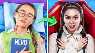 Comment Devenir Un Vampire ! D&rsquo;intello &Agrave; Fille Vampire Populaire | JE ME SUIS R&Eacute;VEILL&Eacute;E EN VAMPIRE