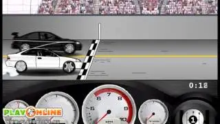 Игра: Протащи гонщика (Game: Drag Racer V3)