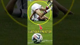 Die lustigsten Freist&ouml;&szlig;e! (The Funniest Free Kicks!)⚽️😂 #fu&szlig;ball #shorts