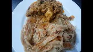Wheat Parotta And Hyderabadi Chicken Curry |  Soft Layered Wheat Parotta | Ramas Yummy Kitchen