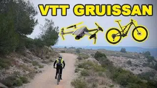 VTT Gruissan la Clape circuit 6 en Drone et Levo SL 🤙
