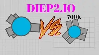 Diep2.io - KILLING A 700K TRIPLE TWIN + Wierd AFK Trolling! (Diep2.io Gameplay)