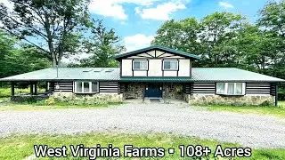 West Virginia Farms For Sale | 108+ Acres | Working Farm With Horses | West Virginia Land For Sale