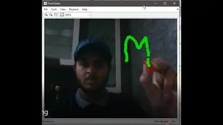 Object Tracking-AIR DRAWING In MATLAB