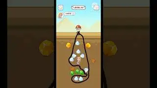 Pull The Gold💰One Wrong Move = Lose Everything #Shorts #Satisfying #ViralShorts #Funny #3DGameplay