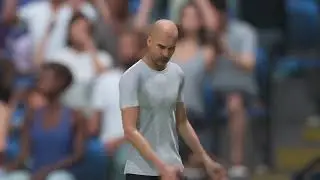 Pep Guardiola gets upset after conceding a goal - FIFA 22