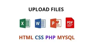 Upload PDF, DOCX, PPTX, XLS files in PHP