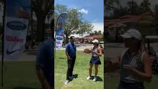 Caroline Nemes fires a first round (-3) 69 which included a hole-in-one!