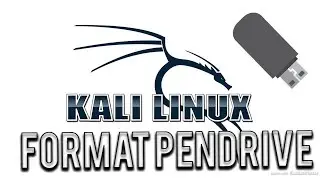 How to format pendrive in Kali Linux