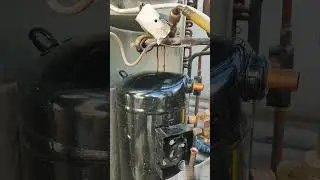 How to replace compressor#scroll compressor#3phase #connection #shortsvideo