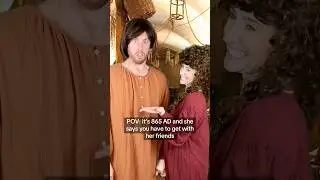 I may ghost 👀 #bardcore #medieval #comedy #shorts #funny #medievalmusic #medievalhistory #darkages