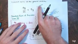 Linear First-Order DEs in Standard Form Examples