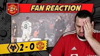 RANT 🤬 Bruno Fernandes Red Card BOTTLE JOBS! Wolves 2-0 Man Utd GOALS United Fan REACTION
