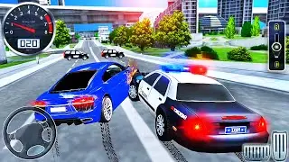 City Car Driving Simulator 2020 - Police Vehicle Driver in Open World - Android GamePlay