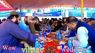  Afghanistan .Village. Wedding. Foods for 3500 Guest in the Mountain | Mega Kab