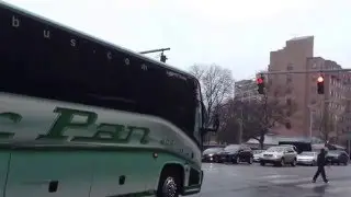 Peter Pan bus lines at New Haven Union Station and Dattco too!!