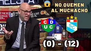 Mr Peet defiende a Sporting Cristal de gente cojuda tras golear 12-0 a Uni&oacute;n Comercio