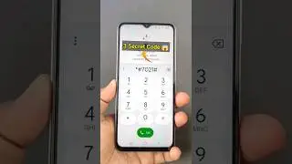 Phone dialer 3 secret code 😱 #shorts #ytshorts