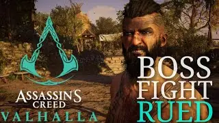 HOW TO KILL RUED BOSS FIGHT ASSASSIN'S CREED VALHALLA #ASSASSINSCREEDVALHALLA #RUED #VALHALLA