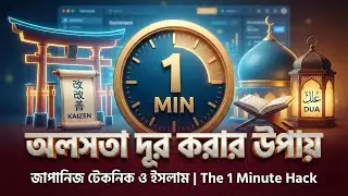 51 অলসতা দূর করার উপায় জাপানিজ টেকনিক ও ইসলাম  The 1 Minute Hack