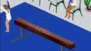 Sims 1 balance beam routine