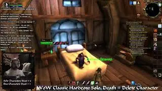 Путь жреца. WoW Classic Solo Hardcore. Эпизод 2. Прогулки у озера.