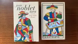 jean noblet tarot deck by jean-claude flornoy silent flip through