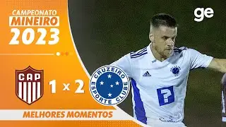 PATROCINENSE 1 X 2 CRUZEIRO | MELHORES MOMENTOS | 1&ordf; RODADA MINEIRO 2023 | ge.globo