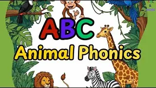 ABC Animal Phonics Song for Kids 🐶🐘🐯