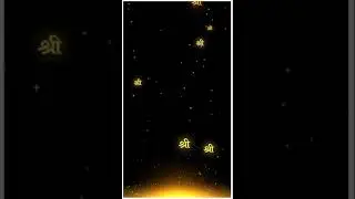 Shri Ram Navami Lyrics Black Screen Effect Video//Black Screen Template Effect Video's
