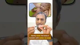 How to clean baby boy&rsquo;s private part.? #baby #newborn