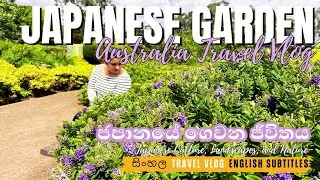 මේ ජපානය ද? 🇯🇵😳 Japanese Garden Tour | Australia Sinhala Travel Vlog #travelvlog 