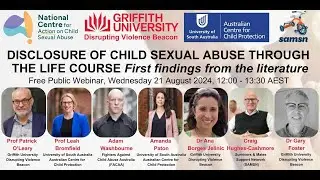 Disclosure of Child Sexual Abuse through the Life Course &ndash; First Findings from the Literature