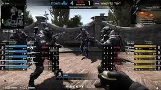 FACEIT London 2018 CS:GO | Legends Group Elimination Match | Cloud9 vs Winstrike Team