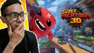ESSE JOGO TEM POTENCIAL - SUPER MEAT BOY 3D