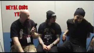 Pig Iron - Jeff Tate - Goatwhore - Hard Rock Hell 2009 Metal Gods TV Outtakes