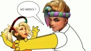 Zarya Kills Mercy With Voice Line