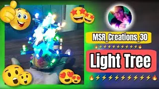 🎄 😍 (TREE LIGHT) 🤩 by @MSR_Creations_30 | Best Gift for sister's Birthday | #treelight 
