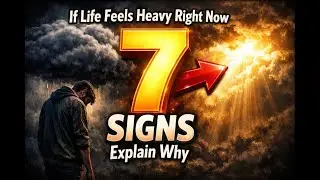 😔⚖️If Life Feels Heavy Right Now &mdash; These 7 Signs Explain Why 😮&zwj;💨✨
