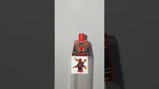 How to make Spiderman Integrated suit without any parts from him out of LEGO