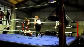 UKW GWA British Bombshells Tag Match with Leah Heart 28.02.14