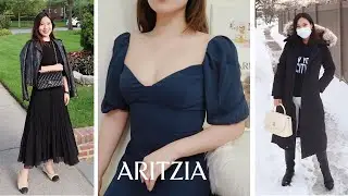 ARITZIA SALE TRY ON HAUL & MUST-HAVES 2021: TNA Leggings/Dexter Pant/The Powder Parka/Twirl Skirt