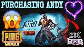 PURCHASING ANDY CHARACTER IN 200 UC ONLY | KHEL BC