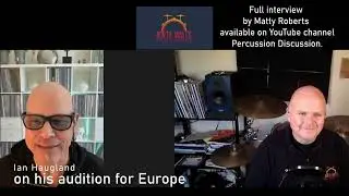 Ian Haugland on Percussion Discussion - April 2022