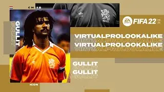 FIFA 22 | VIRTUAL PRO LOOKALIKE | RUUD GULLIT (TUTORIAL)