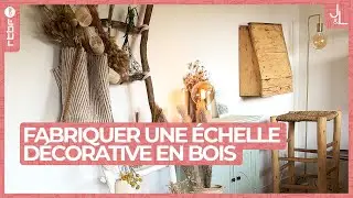 Fabriquer une &eacute;chelle d&eacute;corative en bois facilement | Jardins et Loisirs