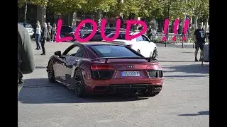 Audi R8 V10 w/ ASG Exhaust - full acceleration