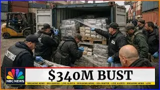 Container Cleared Customs Tuesday &mdash; $340M Meth Network Dismantled Friday, 85,000 Exposures Prevented
